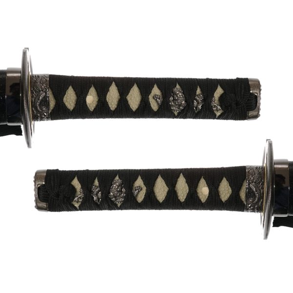 Samurai Sword MIYAMOTO MUSASHI Style DAISHO SET Katana＆Wakizashi - Image 11