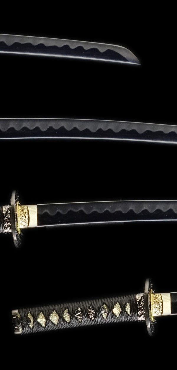 Samurai Sword AKAISHIME DAISHO SET Katana＆Wakizashi - Image 4