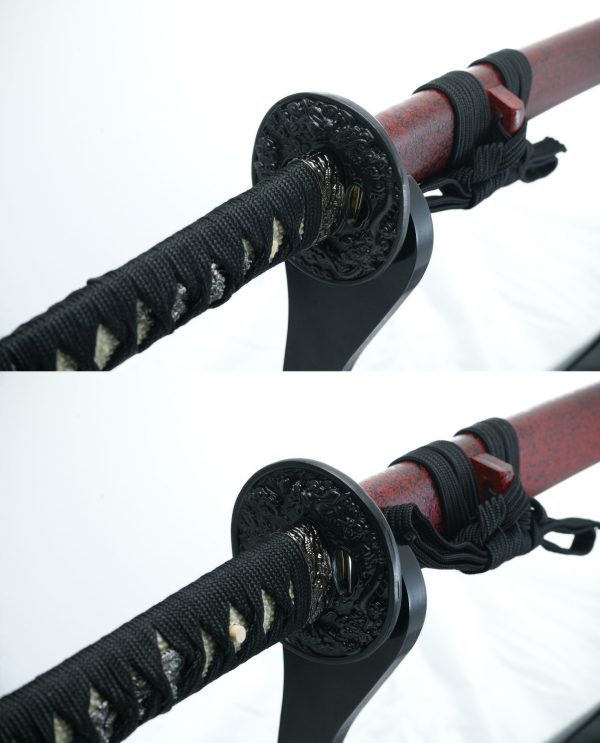 Samurai Sword AKAISHIME DAISHO SET Katana＆Wakizashi - Image 6