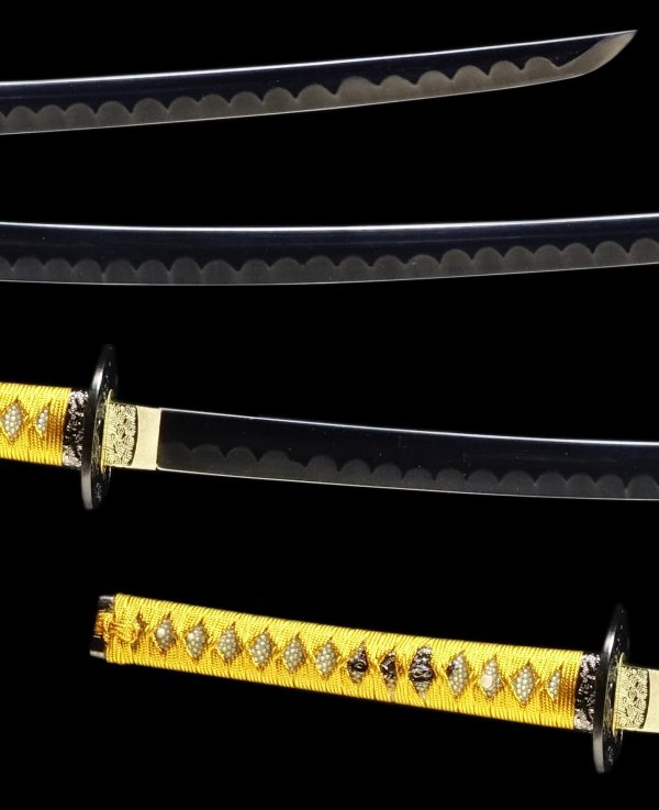 Samurai Sword KINUN DAISHO SET Katana＆Wakizashi - Image 5