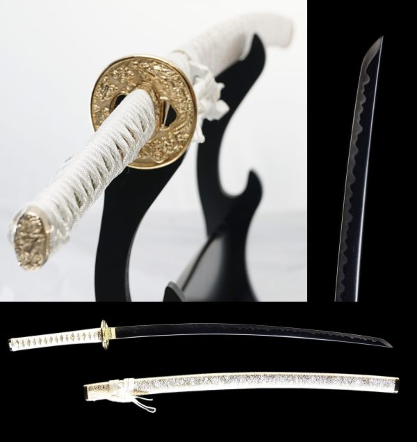 Samurai Sword WHITE KINUN Katana