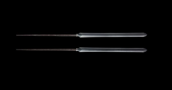 Antique Japanese Sword Shirasaya Yari Signed by Kanesaki <br>No Certificate<br>(#Okayama 84027) - Image 12