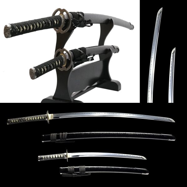 Samurai Sword MIYAMOTO MUSASHI Style DAISHO SET Katana＆Wakizashi