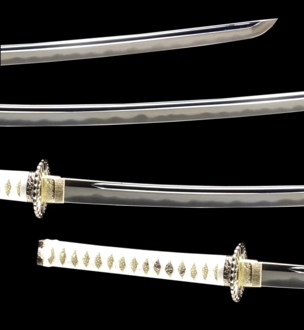 Samurai Sword<br> KIKU ICHIMONJI<br>SOJI OKITA Katana - Image 3