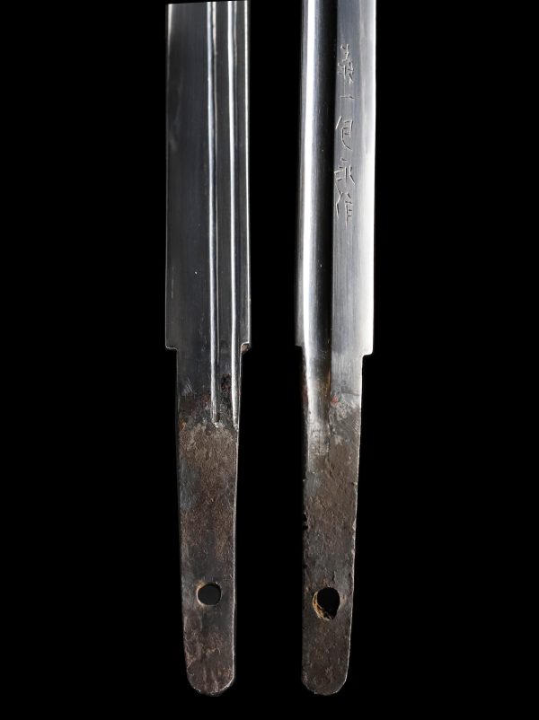Antique Japanese Sword Shikomi Wakizashi Signed by Kanenaga <br>No Certificate<br>(#Osaka 130101) - Image 8