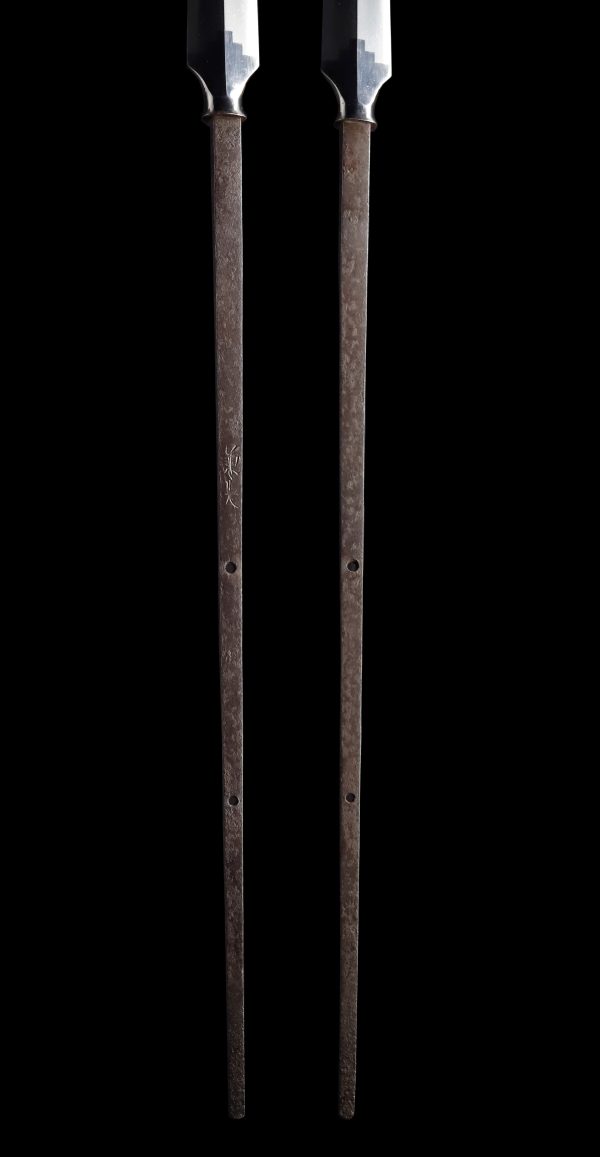 Antique Japanese Sword Shirasaya Yari Signed by Kanesaki <br>No Certificate<br>(#Okayama 84027) - Image 10