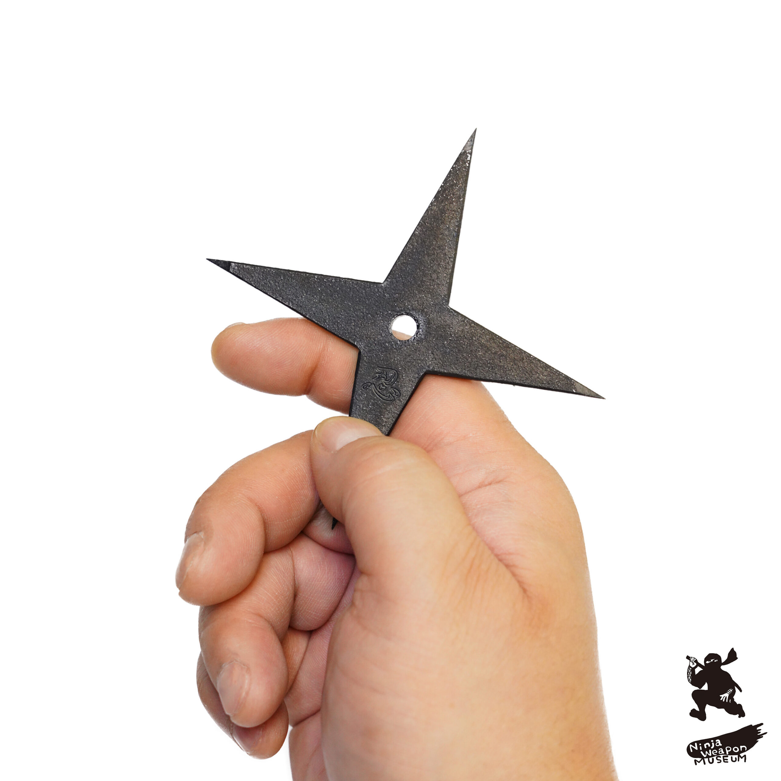 Real Ninja Shooting Stars Shuriken (Two Ninja Stars, Wooden Box)