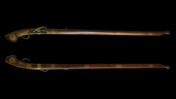 Antique Japanese Matchlock Signed by Ichiemon<br>No Certificate<br> (#Kyoto 60589) - Image 6