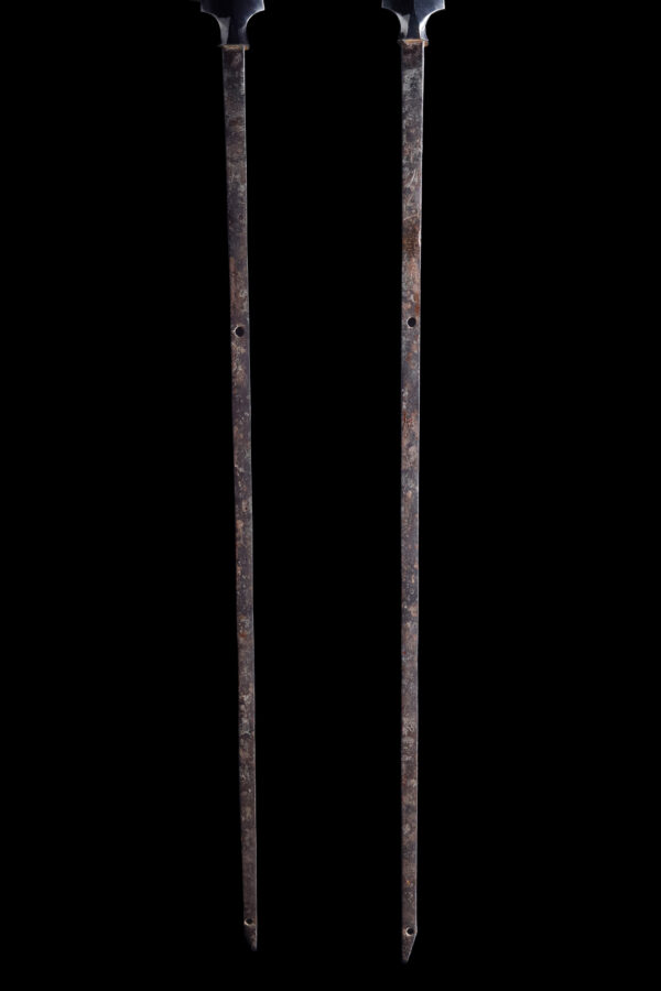 Antique Japanese Sword Shirasaya Jumonji Yari Signed by Shimosaka<br>No Certificate<br> (#Tokyo 325513) - Image 7