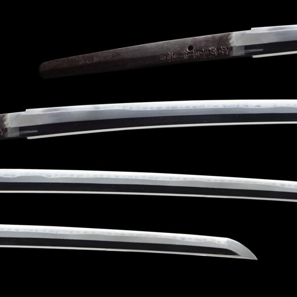 Antique Japanese Sword Shirasaya Katana Signed by Naokatsu<br>No Certificate<br>(#Nagasaki 023495) - Image 2