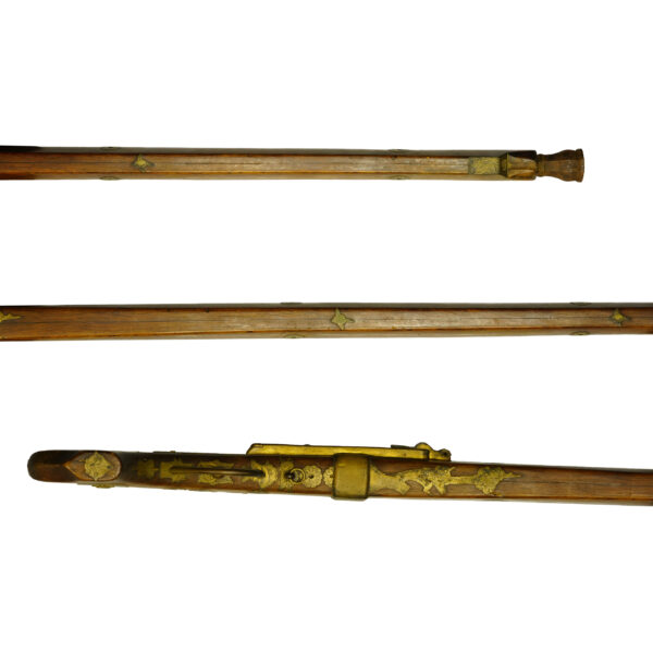 Antique Japanese Matchlock Signed by Shibatsuji Riemon<br>No Certificate<br> (#Saitama 79897) - Image 5