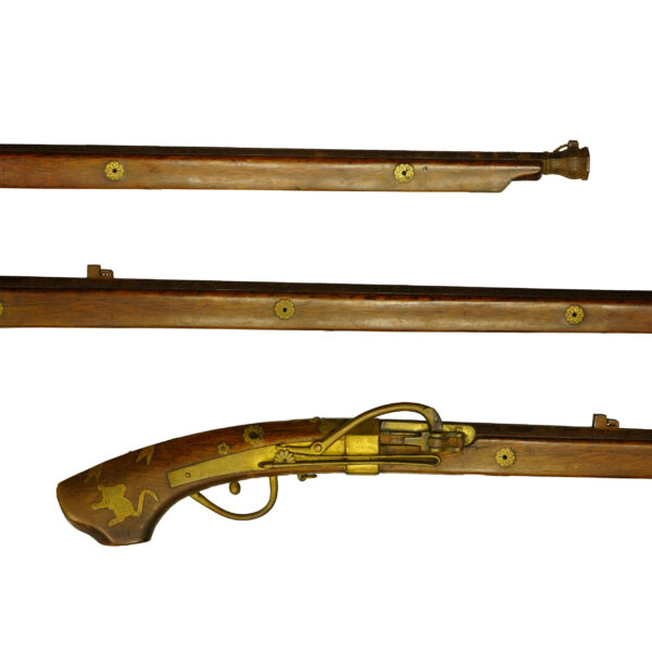 Antique Japanese Matchlock Signed by Shibatsuji Riemon<br>No Certificate<br> (#Saitama 79897) - Image 2