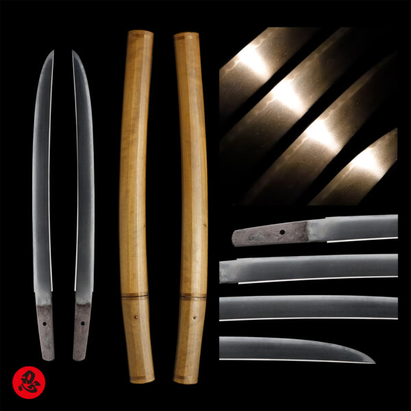 Antique Japanese Sword Shirasaya Wakizashi Unsigned<br>No Certificate<br>(#Osaka 63354)