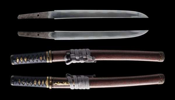 Antique Japanese Sword Wakizashi Signed by Shinkai<br>No Certificate<br>(#Hiroshima63123) - Image 10