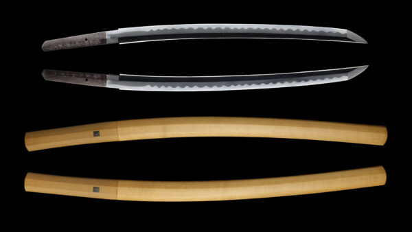 Antique Japanese Sword Shirasaya Wakizashi Signed by Sukesada<br>No Certificate<br>(#Hyogo 125474) - Image 10