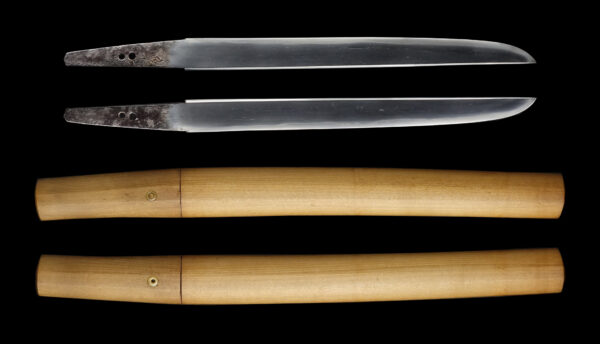 Antique Japanese Sword Shirasaya Tanto Unsigned<br>No Certificate<br>(#Ishikawa 14556) - Image 10