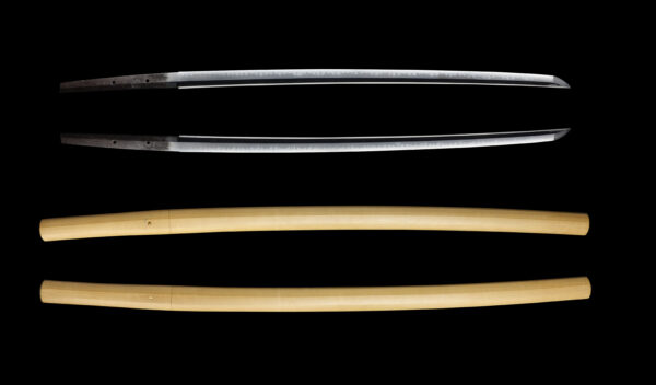 Antique Japanese Sword Shirasaya Katana Signed by Yasutsugu <br>No Certificate<br>(#Aichi 70432) - Image 10