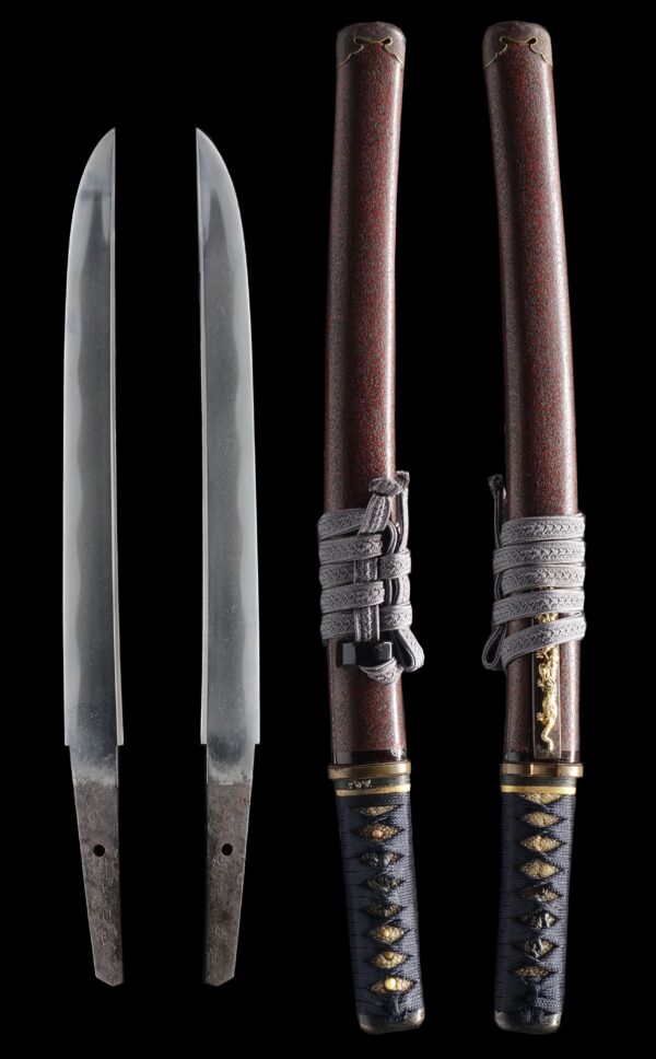 Antique Japanese Sword Wakizashi Signed by Shinkai<br>No Certificate<br>(#Hiroshima63123) - Image 7