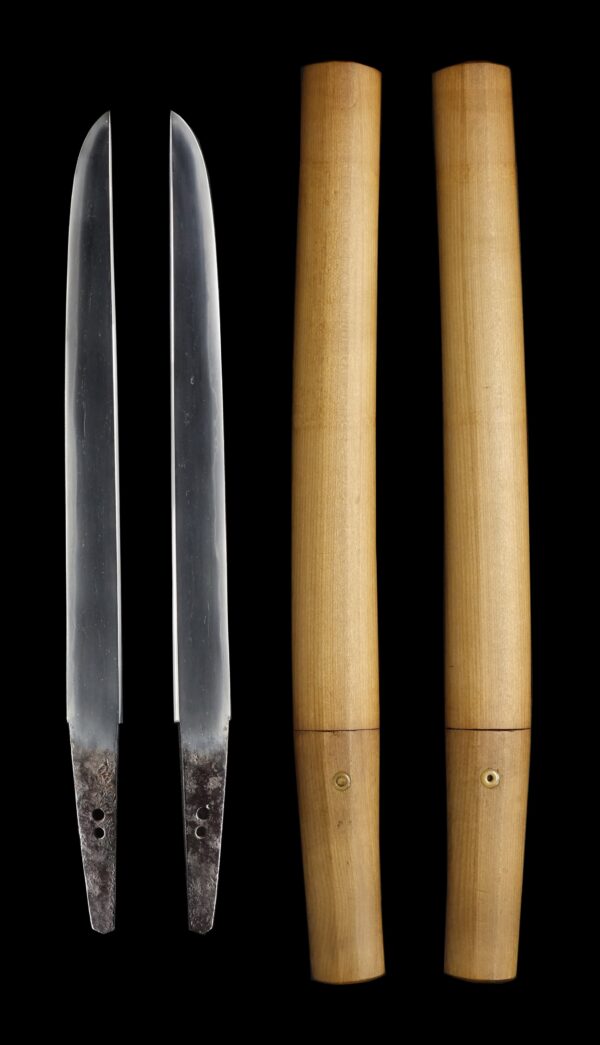 Antique Japanese Sword Shirasaya Tanto Unsigned<br>No Certificate<br>(#Ishikawa 14556) - Image 7