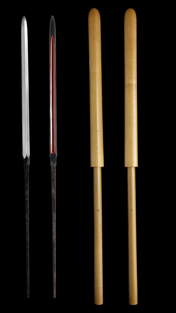 Antique Japanese Sword Shirasaya Yari Signed by Yoshisuke <br>No Certificate<br> (#Tokyo 325412) - Image 7