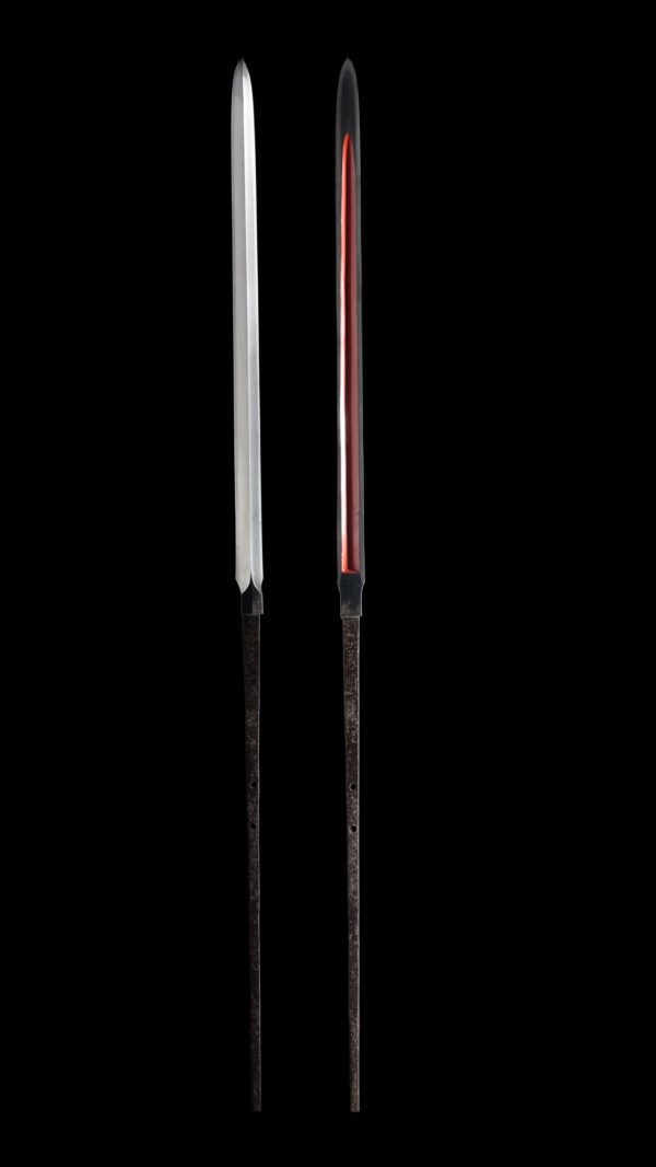 Antique Japanese Sword Shirasaya Yari Signed by Yoshisuke <br>No Certificate<br> (#Tokyo 325412) - Image 6
