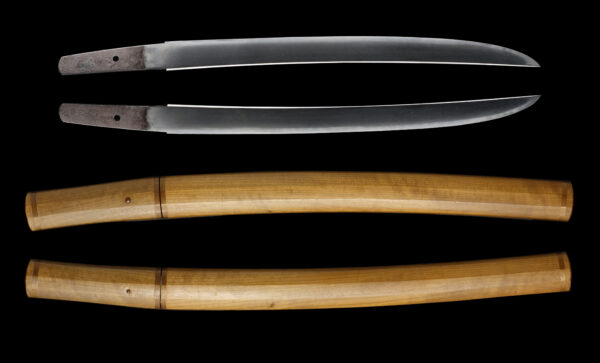Antique Japanese Sword Shirasaya Wakizashi Unsigned<br>No Certificate<br>(#Osaka 63354) - Image 10