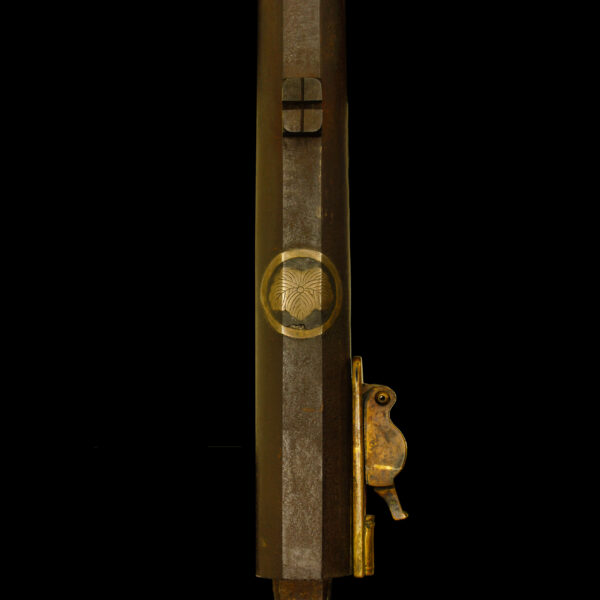 Antique Japanese Matchlock Signed by Enami Kanzaemon Shigeyasu<br>No Certificate<br> (#Tokyo 319026) - Image 9