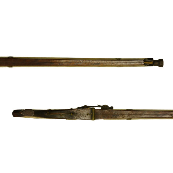 Antique Japanese Matchlock Signed by Omi-no Kuni Ju<br> Wada Shigemitsu<br>No Certificate<br> (#Gifu 32201) - Image 5