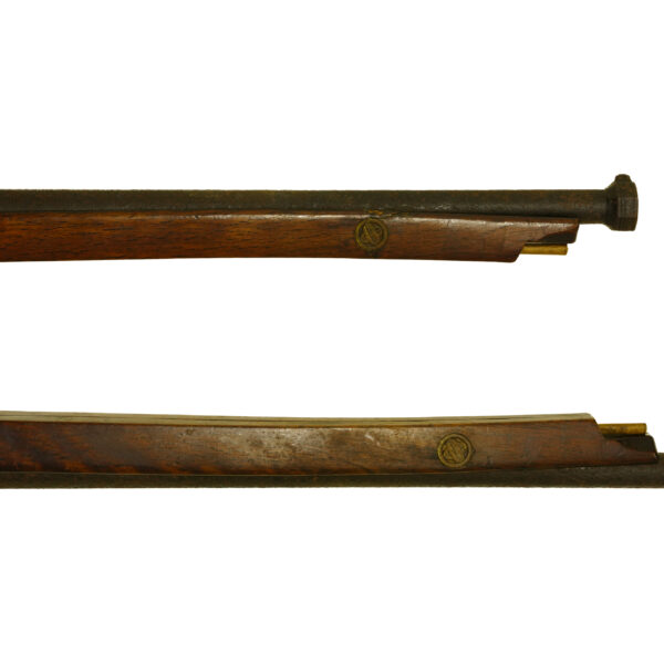 Antique Japanese Matchlock Signed by Omi-no Kuni Ju<br> Wada Shigemitsu<br>No Certificate<br> (#Gifu 32201) - Image 7