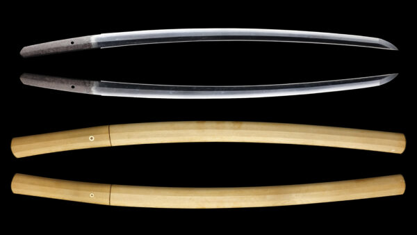 Antique Japanese Sword Shirasaya Wakizashi Signed by Osafune Kiyomitsu<br>No Certificate<br> (#Saitama 256) - Image 9
