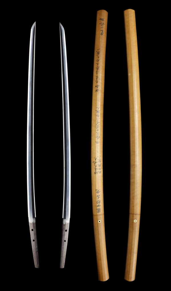 Antique Japanese Sword Shirasaya Katana Signed by Yoshimitsu<br>No Certificate<br> (#Niigata 015161) - Image 7
