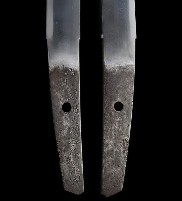 Antique Japanese Sword Daisho Signed by Munetsugu/Sukehiro <br>No Certificate<br> (#Tokyo 325422-41121) - Image 15