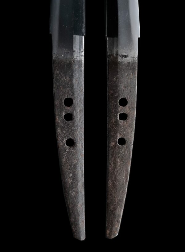 Antique Japanese Sword Daisho Unsigned/Signed by Sukemune <br>No Certificate<br> (#Tokyo 69665-69666) - Image 15