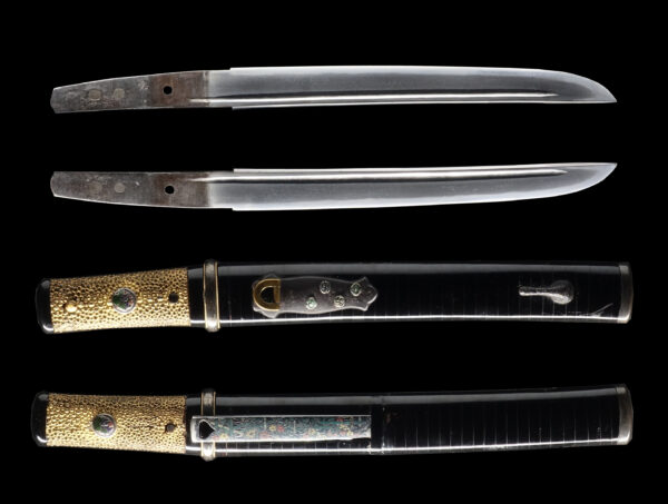Antique Japanese Sword Tanto Signed by Yasumitsu<br> No Certificate<br> (#Niigata 72475) - Image 10