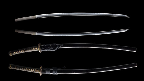 Antique Japanese Sword Katana Signed by Moriie <br>No Certificate<br> (#Aomori 1913) - Image 10