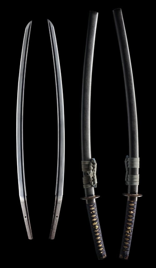 Antique Japanese Sword Daisho Unsigned<br>No Certificate<br> (#Hyogo 37432-37433) - Image 11