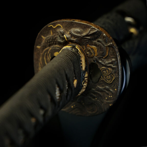 Antique Japanese Sword Katana Signed by Moriie <br>No Certificate<br> (#Aomori 1913) - Image 11
