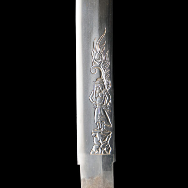 Antique Japanese Sword Katana Signed by Masahide <br>No Certificate<br> (#Kochi 666) - Image 9