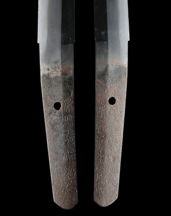 Antique Japanese Sword Daisho Signed by Sukesada <br>No Certificate<br> (#Shiga 15201-13590) - Image 15
