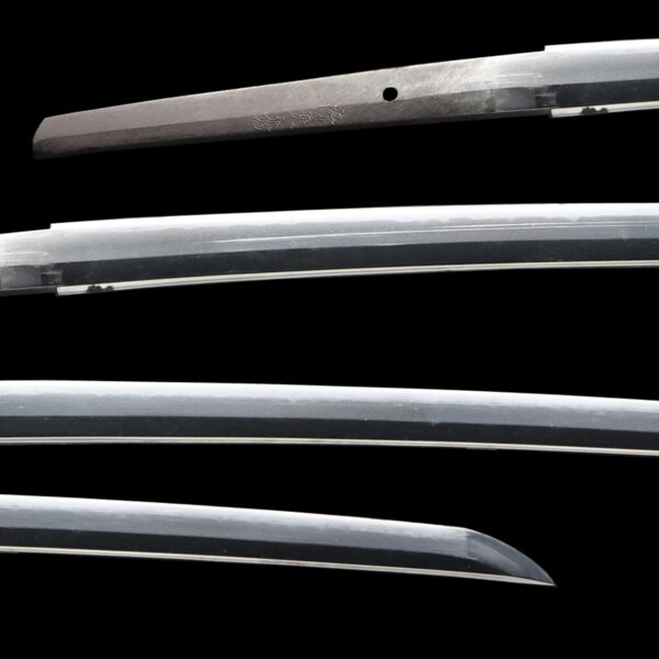 Modern Authentic Japanese Sword Katana Signed by Amahide <br>No Certificate<br> (#Fukuoka 43524) - Image 2