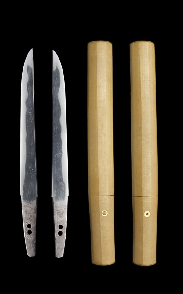 Antique Japanese Sword Shirasaya Tanto Signed by Tomo<br> No Certificate<br> (#Ehime 21010) - Image 7