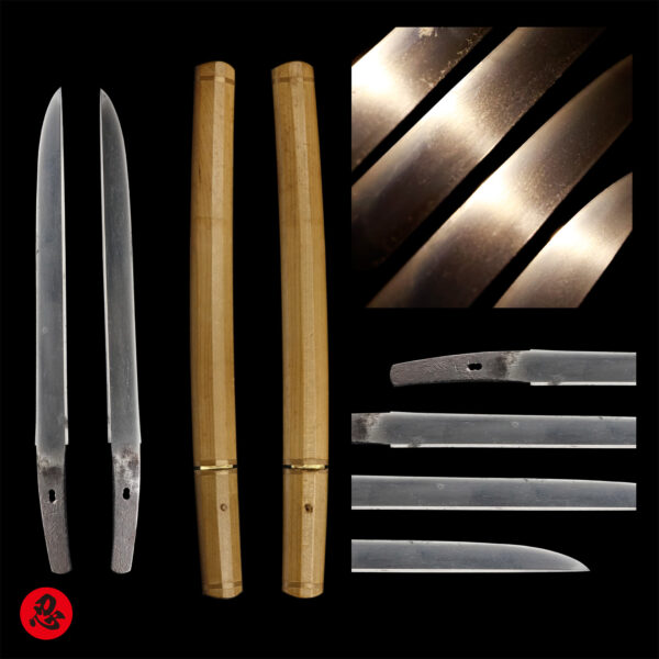 Antique Japanese Sword Shirasaya Tanto Signed by Shigehisa<br>No Certificate<br> (#Yamagata 3499)