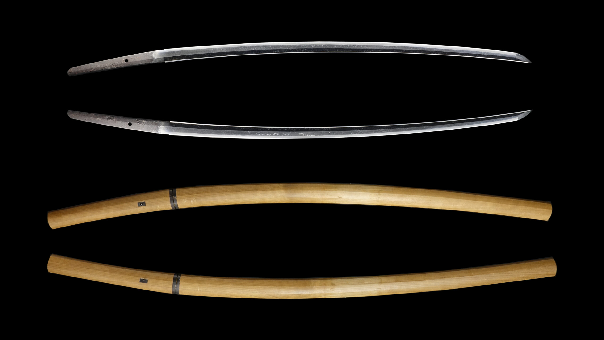 Antique Japanese Sword Katana Signed by Kanabo Masatsugu <br>No Certificate<br> (#Nagano 564) - Image 10