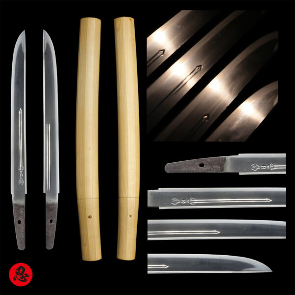 Antique Japanese Sword Wakizashi Signed by Tadayoshi <br>No Certificate<br> (#Tokyo 220184)