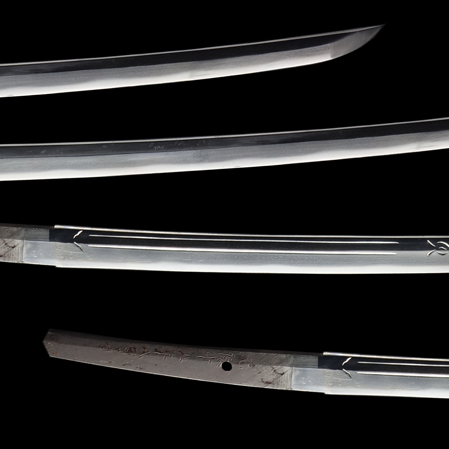 Antique Japanese Sword Katana Signed by Tadatsuna <br>No Certificate<br> (#Osaka 104376) - Image 3