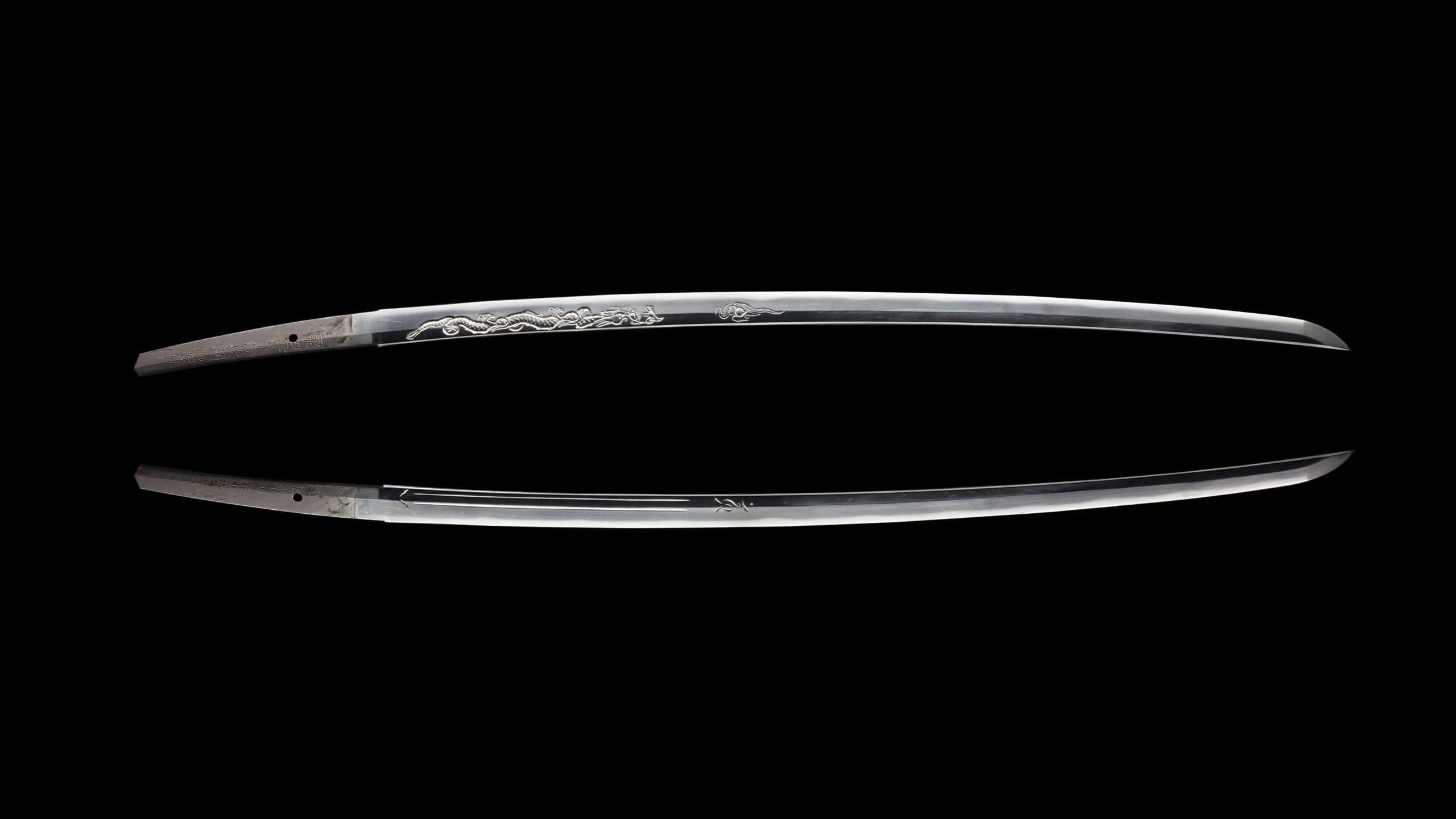 Antique Japanese Sword Katana Signed by Tadatsuna <br>No Certificate<br> (#Osaka 104376) - Image 9