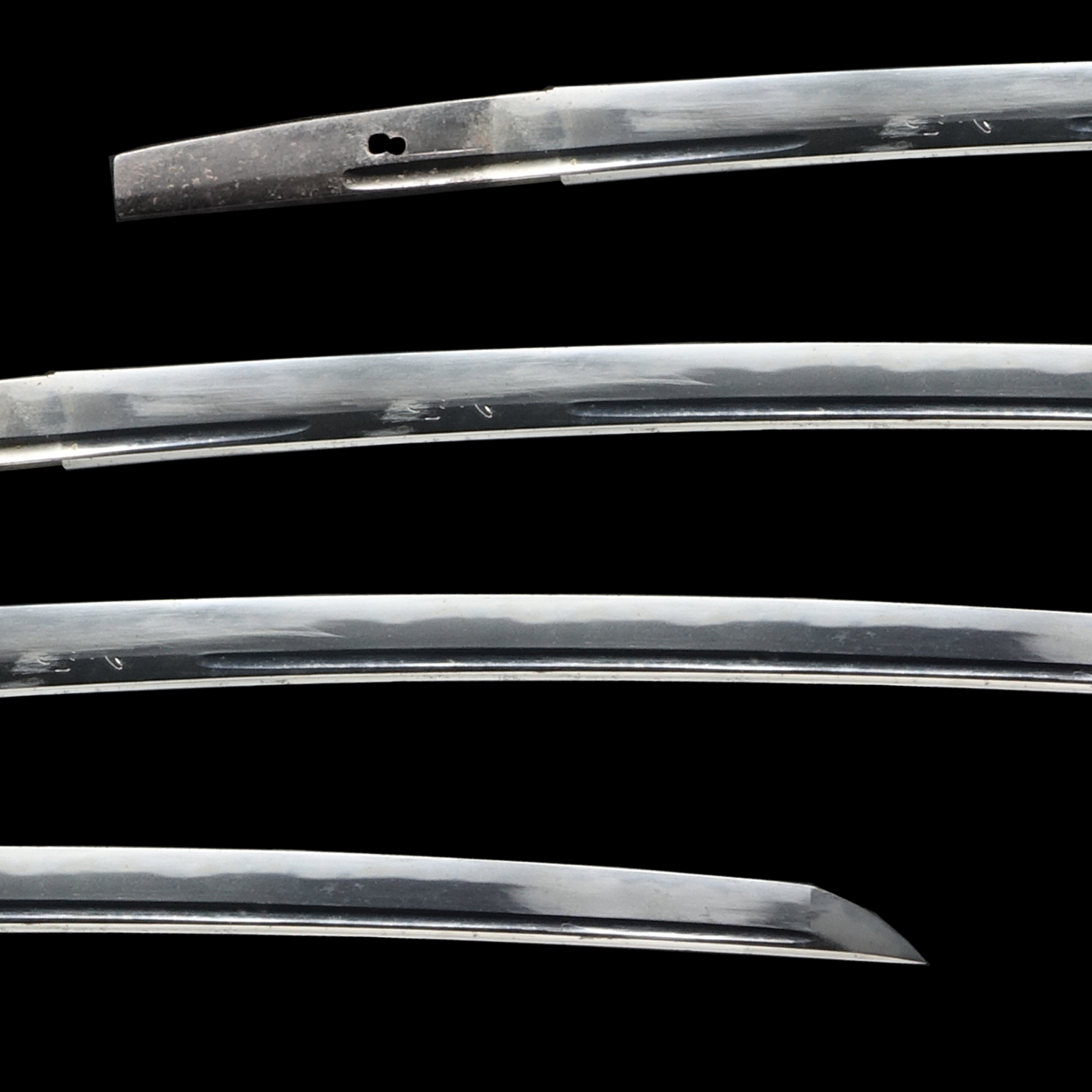 Antique Japanese Sword Daisho Signed by Bishu Moriie/Kanemitsu <br>No Certificate<br> (#Tokyo 331143- Hyogo 96286) - Image 4