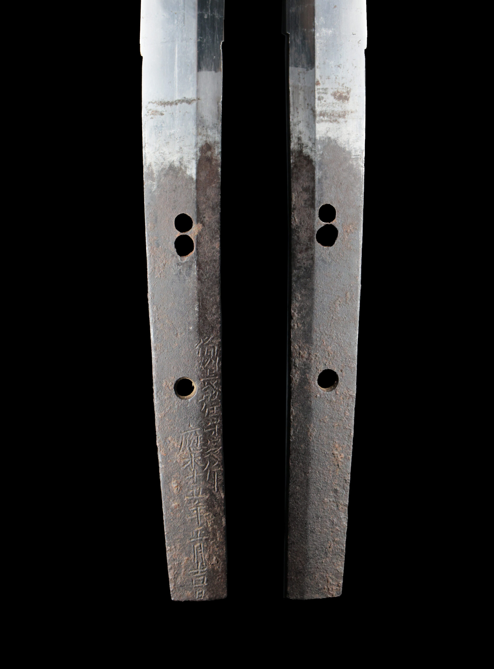 Antique Japanese Sword Daisho Signed by Bishu Moriie/Kanemitsu <br>No Certificate<br> (#Tokyo 331143- Hyogo 96286) - Image 14